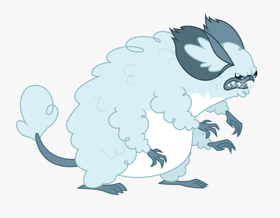 Transparent Arms Monster - My Little Pony Winter Zilla, Transparent Clipart