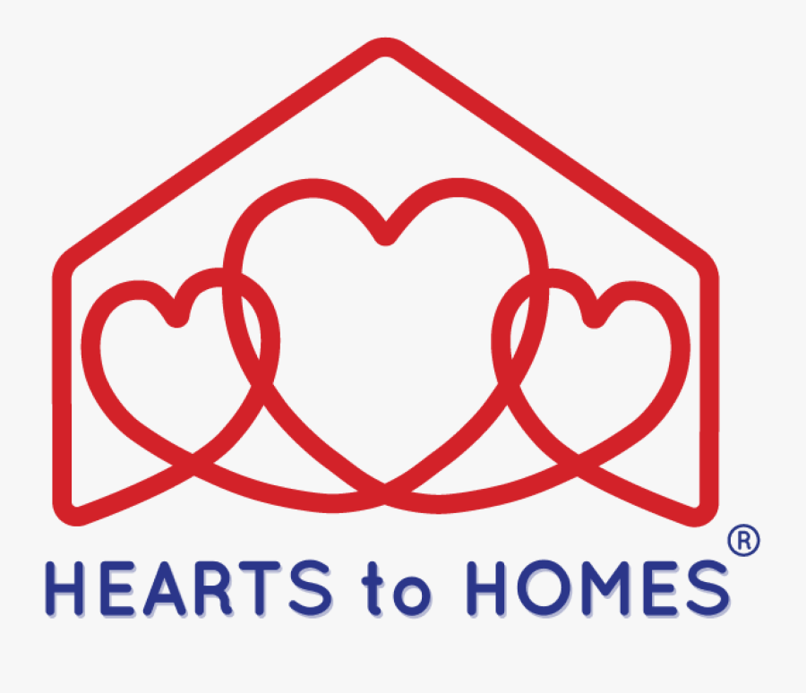 Hearts To Homes Logo - Hearts To Homes, Transparent Clipart