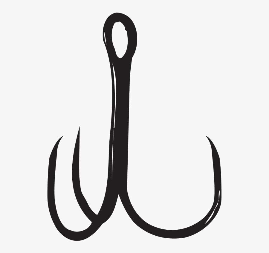 Treble Hook Clip Art, Transparent Clipart