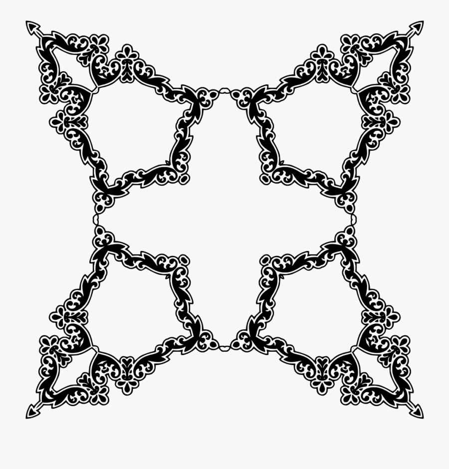 Art Deco Frame - Illustration, Transparent Clipart