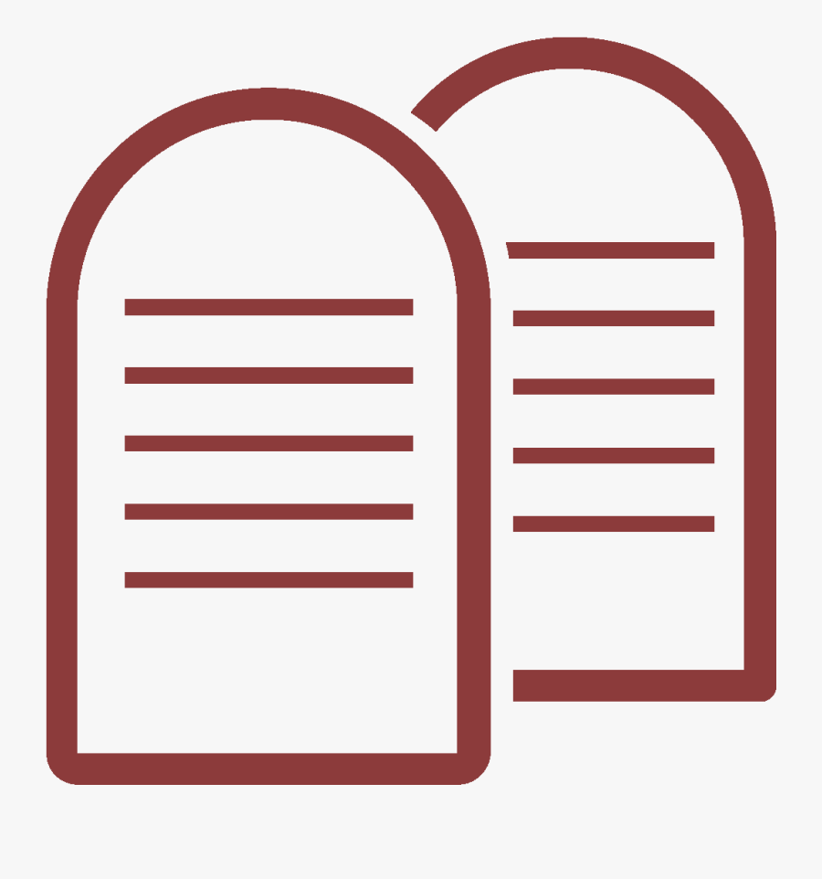 Ten Commandments Mwred Noun, Transparent Clipart