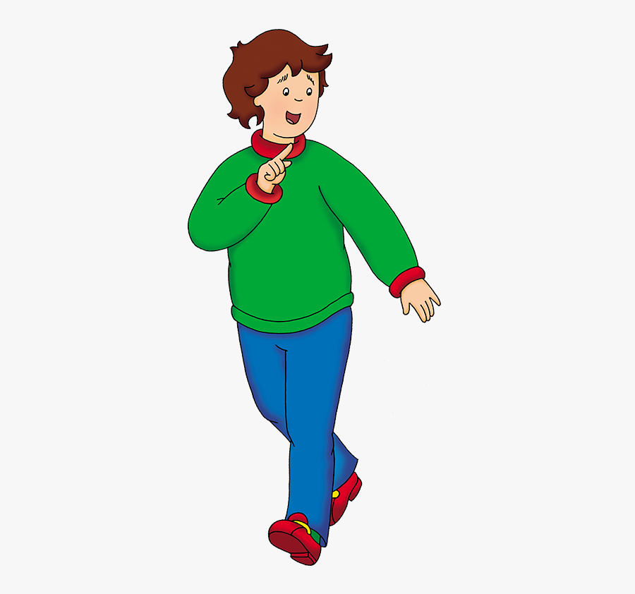 Clip Art Caillou You Tube - Caillou's Dad, Transparent Clipart