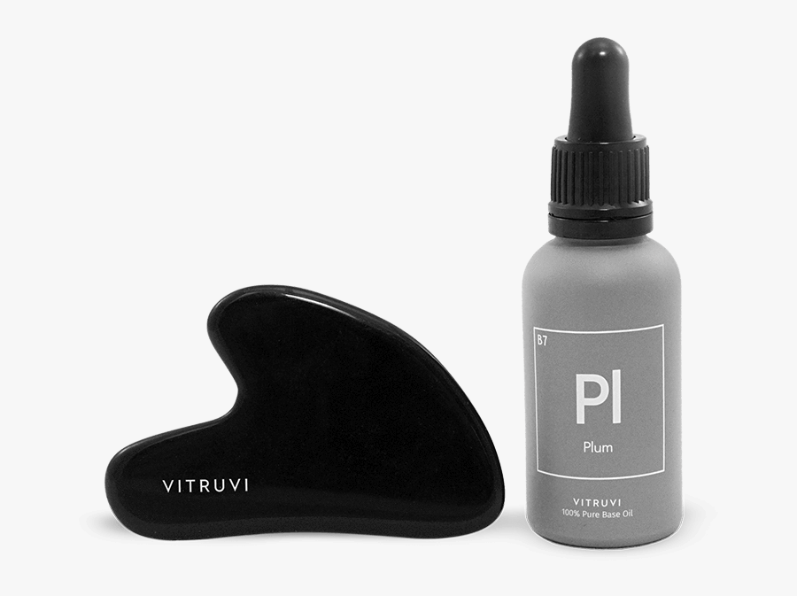Gua Sha Facial Massage Duo - Bottle, Transparent Clipart