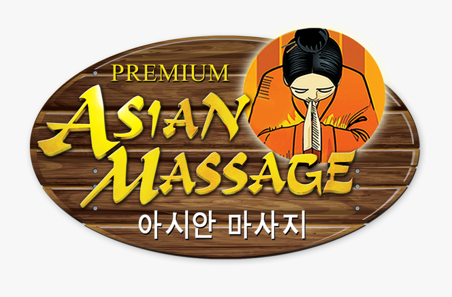 Asian Massage Logo, Transparent Clipart