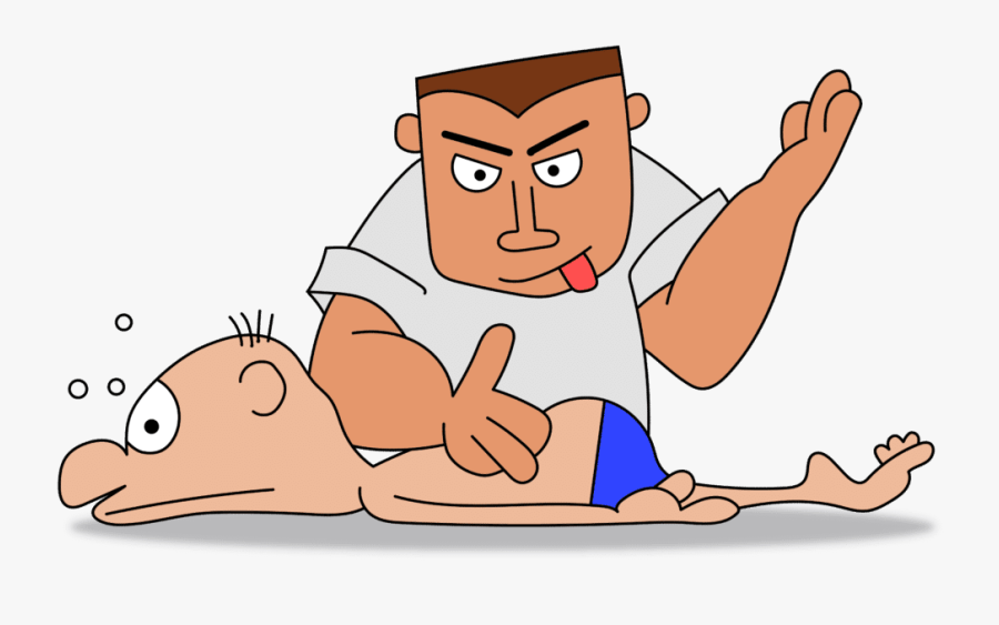 Deep Tissue Massage Basics - Cartoon, Transparent Clipart