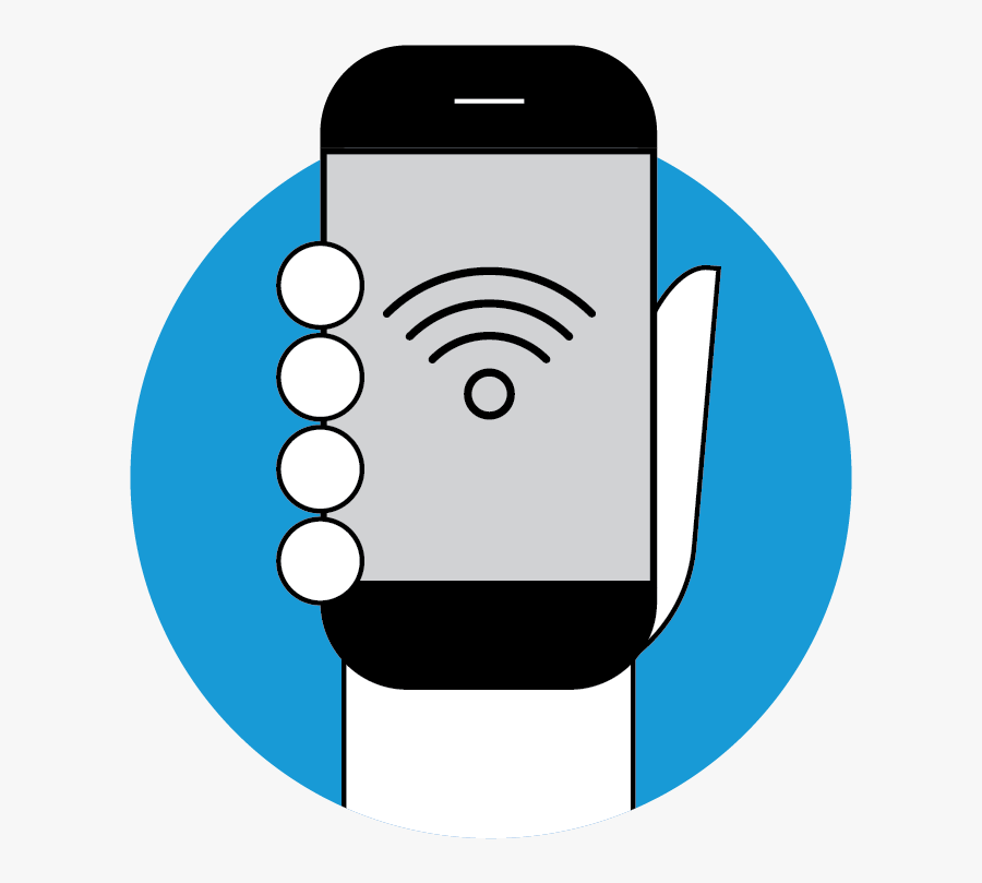 Sydney Backpacker Icons 2 Free-wifi - Cartoon, Transparent Clipart