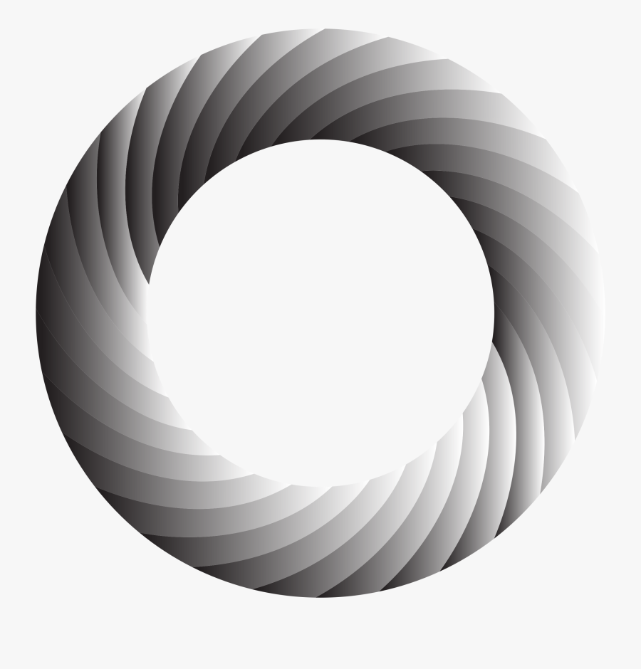Swirly Torus 2 Clip Arts - Circle, Transparent Clipart