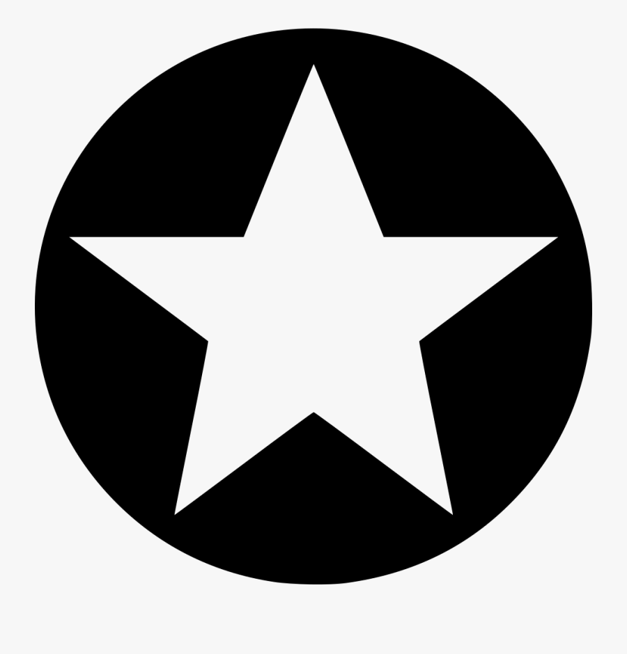 Star Icon Png Star Icon Black And White- - White Star Icon Png, Transparent Clipart