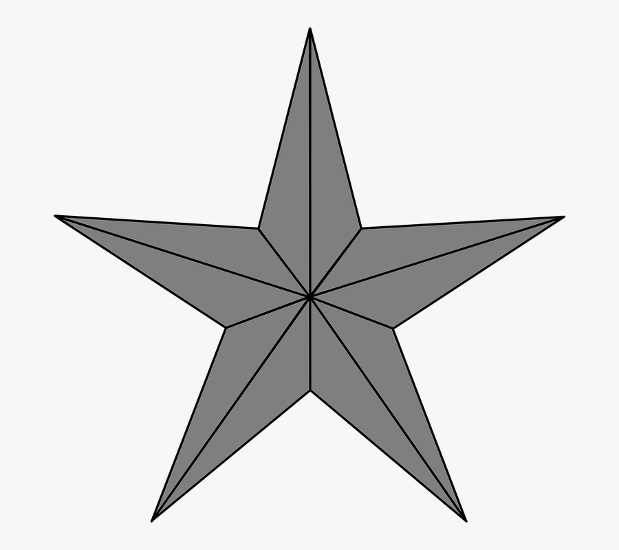 Red Star, Transparent Clipart