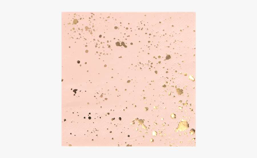 Blush And Gold Cocktail Napkins"
 Class= - Gold Paper, Transparent Clipart