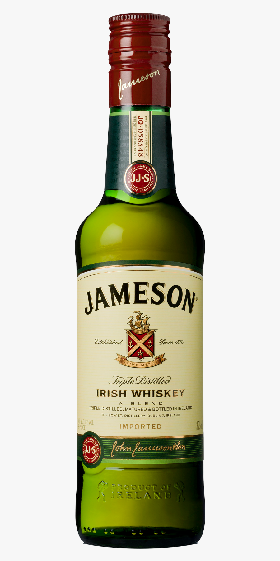 Collection Of Free Png - Jameson Irish Whiskey 1 Litre, Transparent Clipart