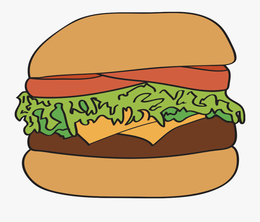 This Is A Buncee Sticker - Cheeseburger, Transparent Clipart