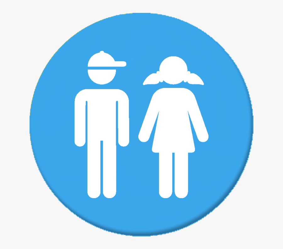 I Am Over 18 And Ready To Volunteer - Blue Children Png, Transparent Clipart