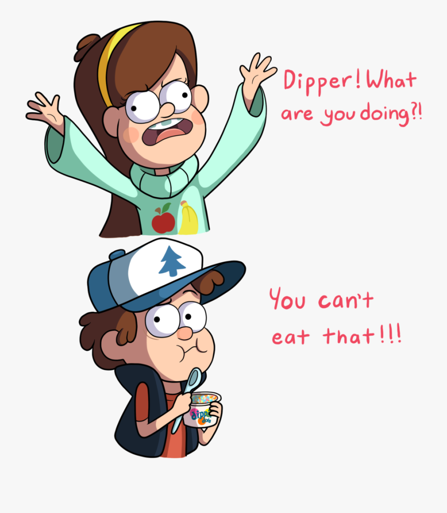 Dippin - Dipper Pines Sketch, Transparent Clipart