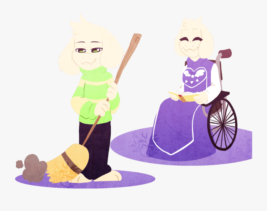 Le By Undertale The Dress Cartoon Purple Human Behavior - Cartoon, Transparent Clipart