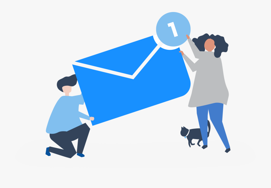 Get In Touch - Email Marketing, Transparent Clipart