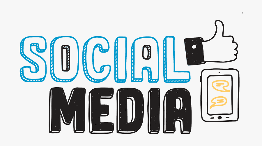 Social Media, Transparent Clipart