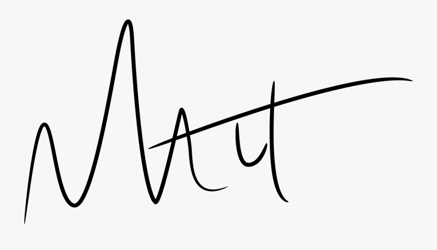 Matt Signature, Transparent Clipart