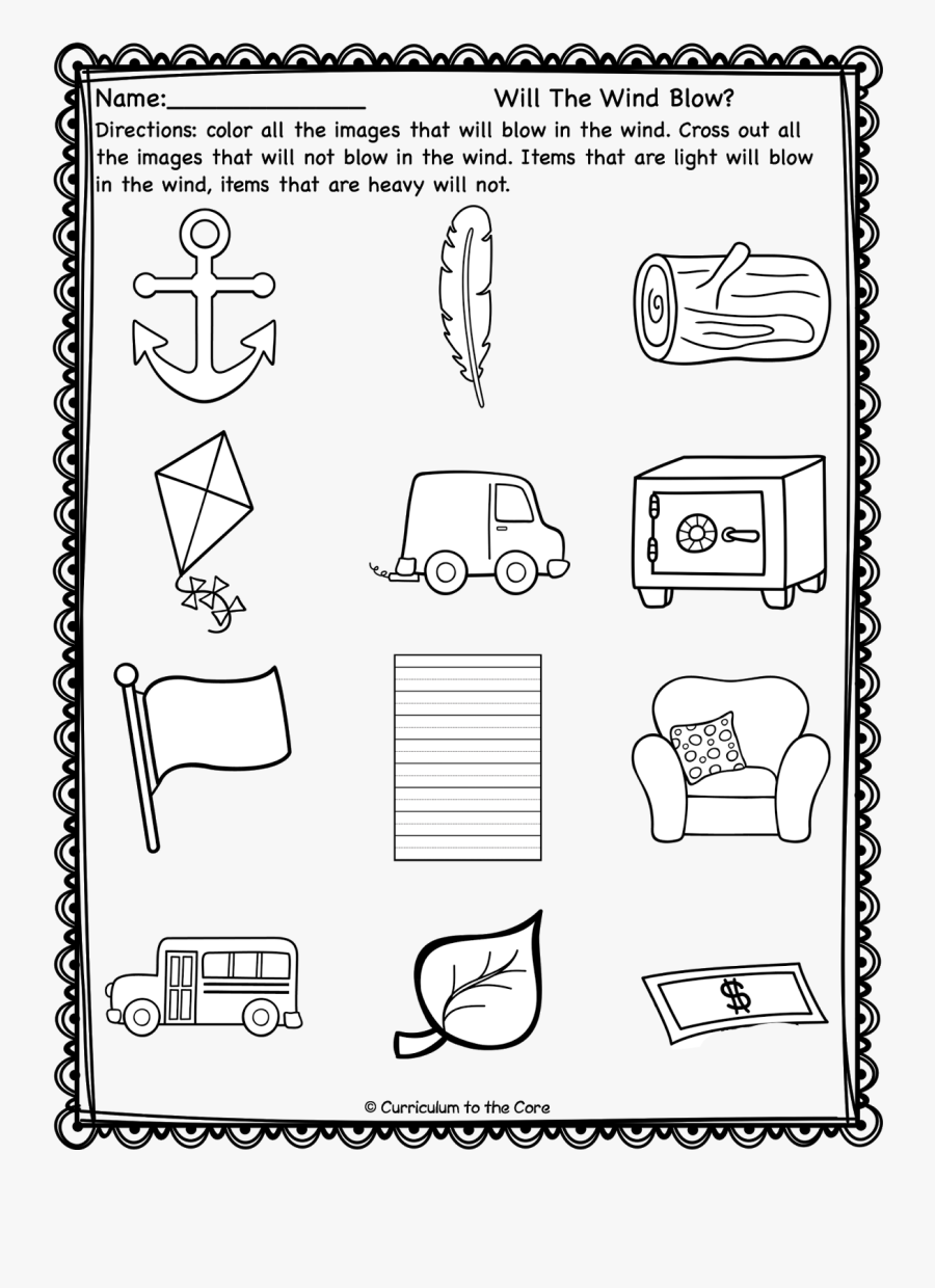 Can The Wind Blow Worksheet Free Transparent Clipart ClipartKey