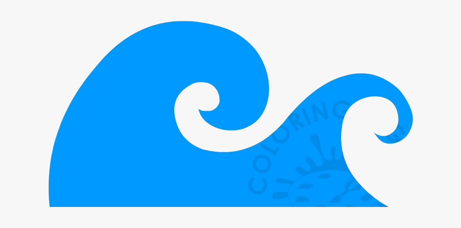 Ocean Under The Clipart At Free For Transparent Png - Blue Ocean Waves Clipart, Transparent Clipart