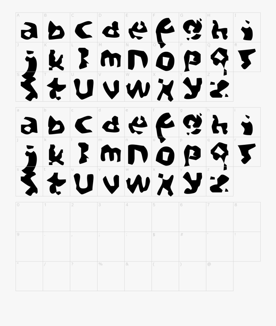 Clip Art Aftermath Font Download Characters - Font, Transparent Clipart