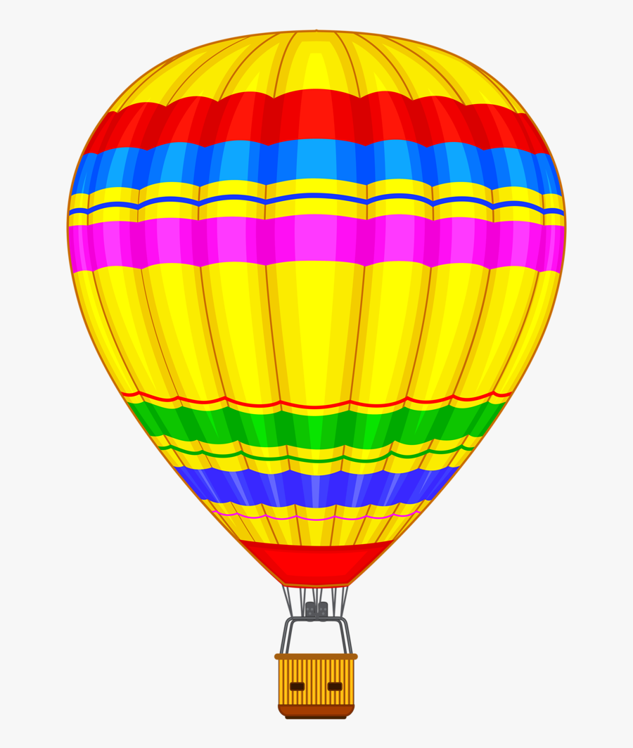 Free To Use & Public Domain Hot Air Balloon Clip Art - Transparent Hot Air Balloon Clipart, Transparent Clipart