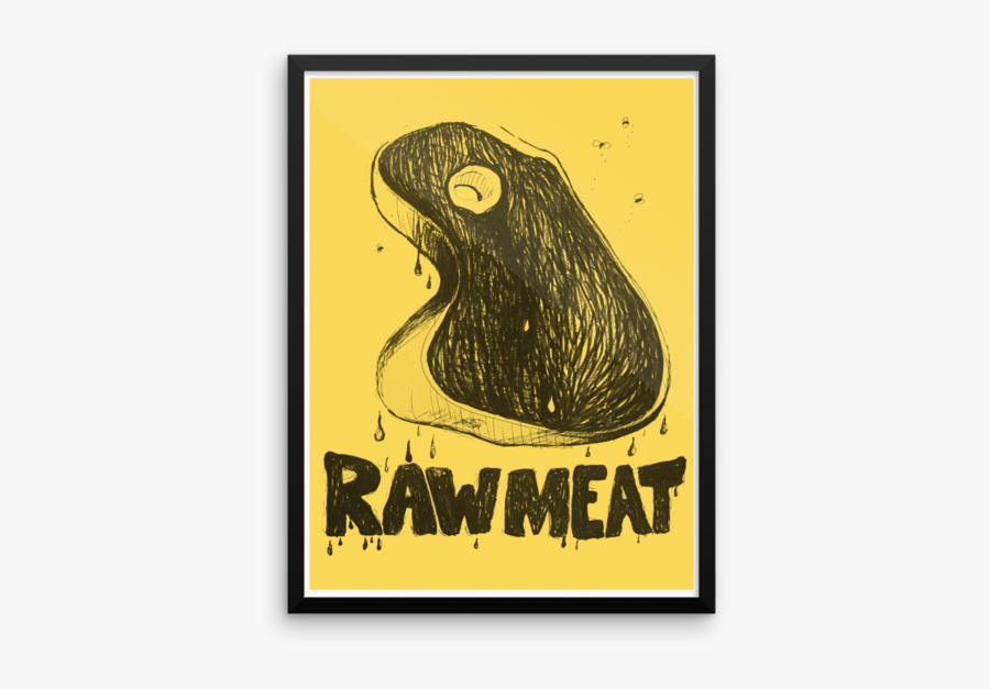 Clip Art Meat Poster - Illustration, Transparent Clipart