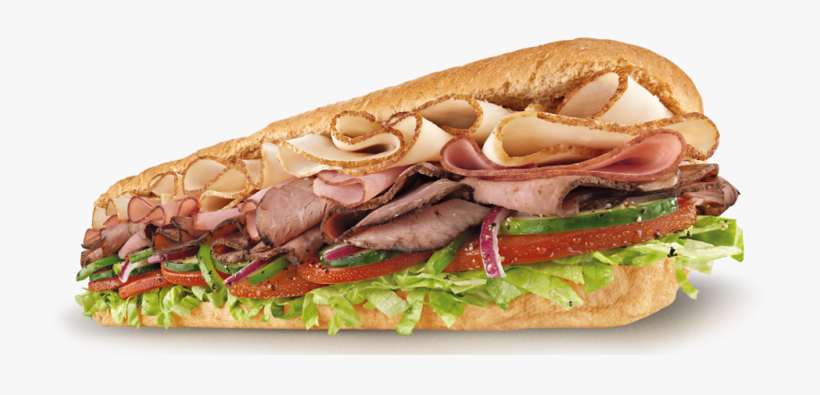 Blt Submarine Pulled Pork - Sub Sandwich Png, Transparent Clipart