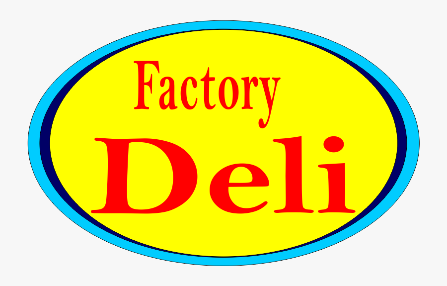 Factory Deli - Circle, Transparent Clipart
