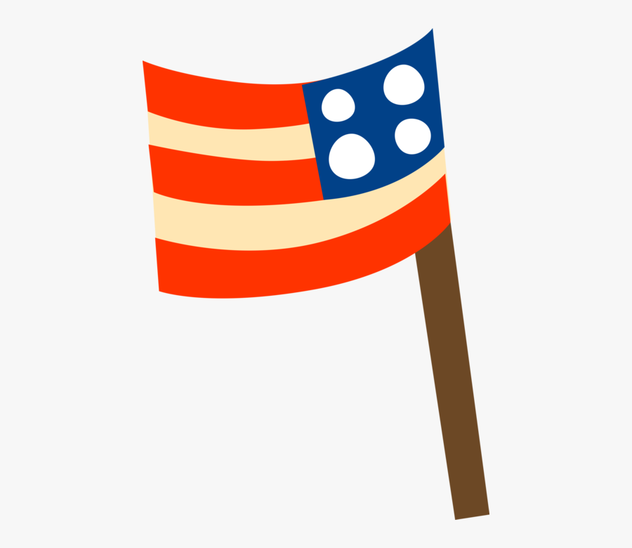 United Of Illustration States Flag Vector Graphics, Transparent Clipart