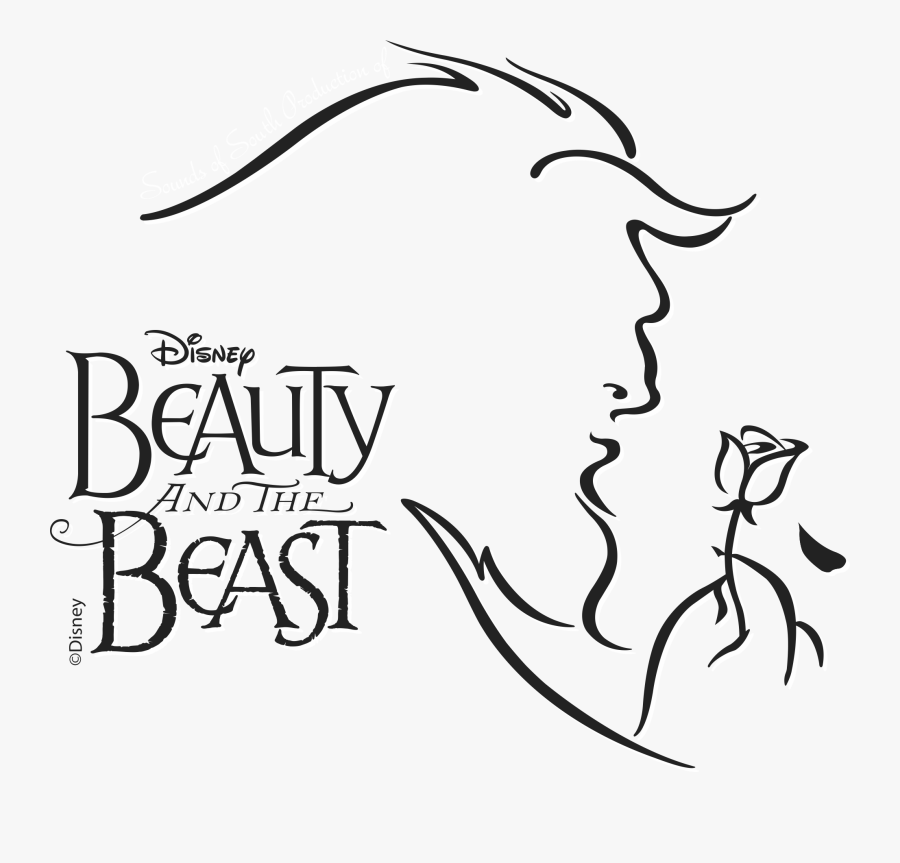 Beauty And The Beast Sketch, Transparent Clipart