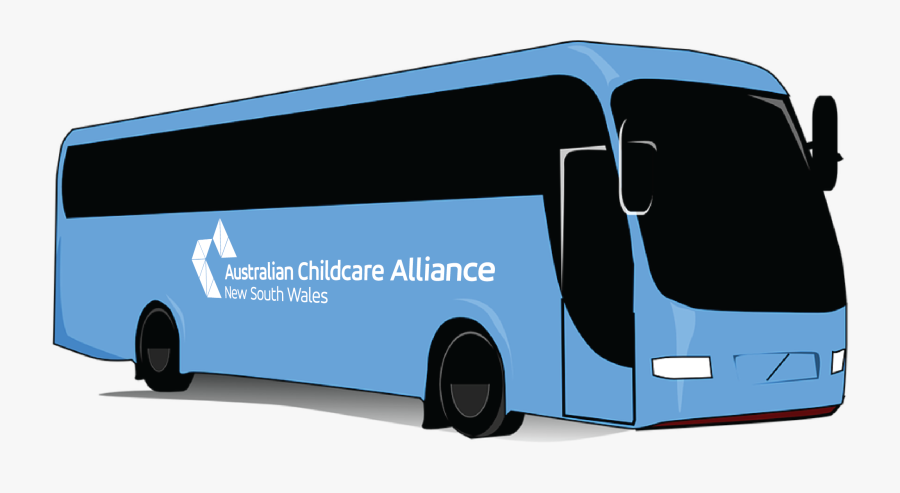Aca Nsw Bus Tours - Clipart Tourist Bus Png, Transparent Clipart