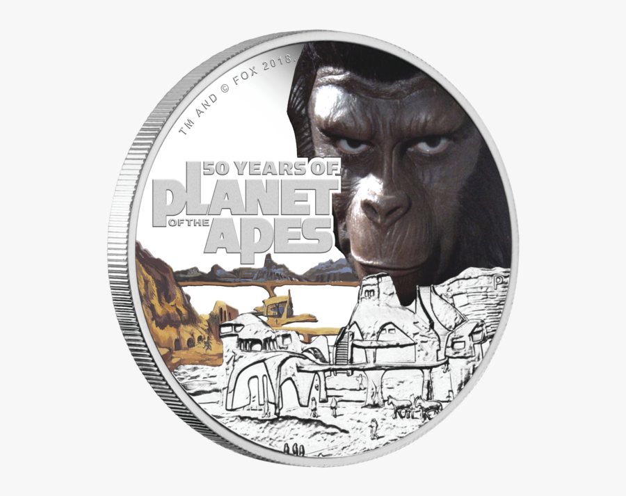 Picture 1 Of - Planet Of The Apes 40th Ann Coin, Transparent Clipart