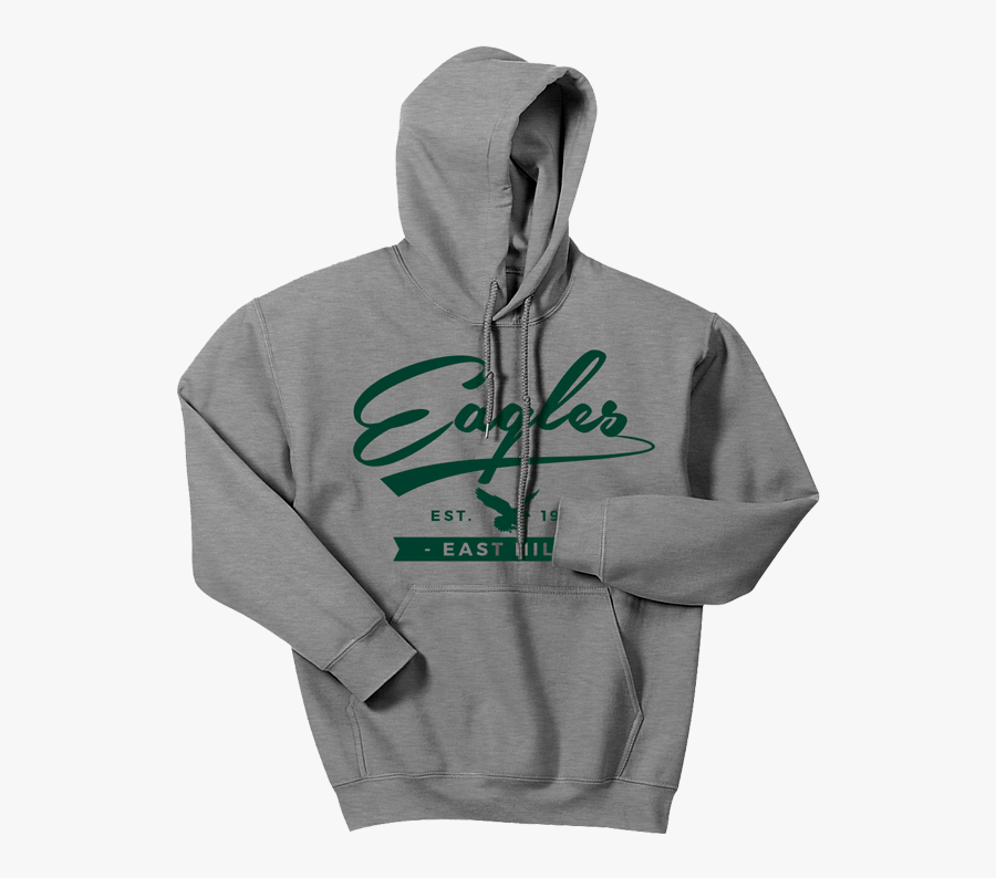 Custom Screen Printed Hoodie For East Hill Christian - Hoodie Gildan, Transparent Clipart