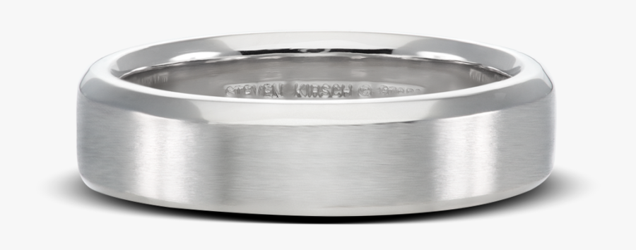 Silver Wedding Band Png - Titanium Ring, Transparent Clipart