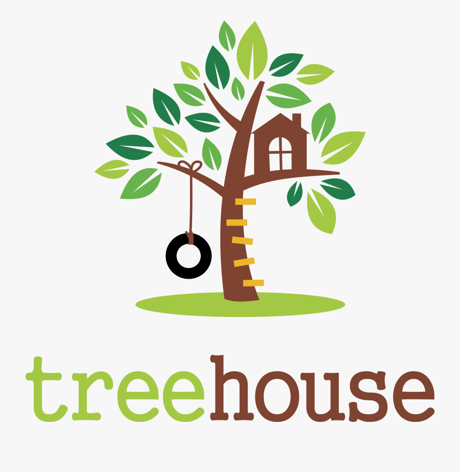 Tree House Logo Design, Transparent Clipart