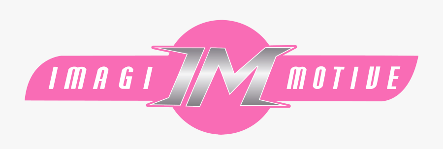 Imagimotive Logo Pink, Transparent Clipart