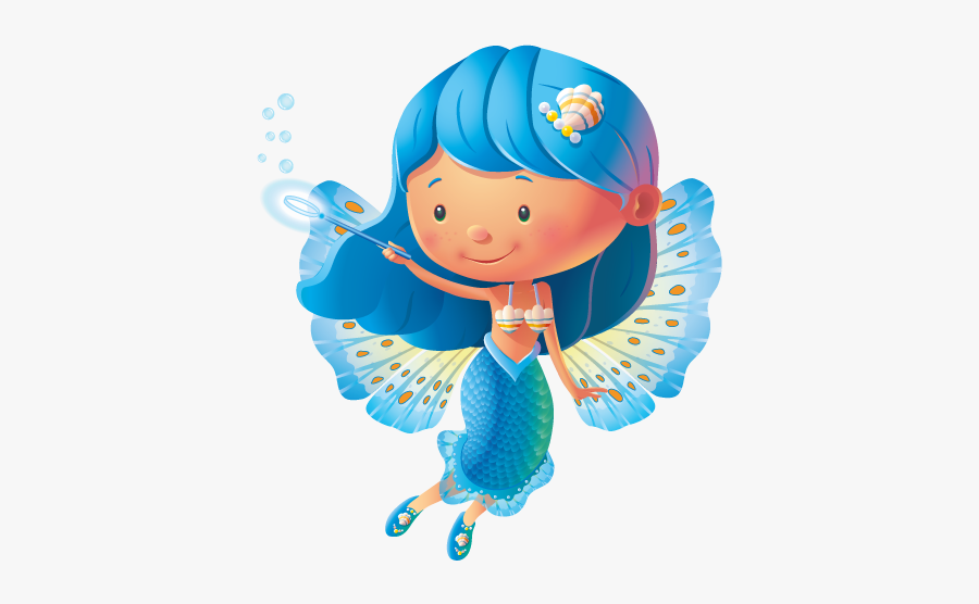 Fairies Clipart Blue Fairy - Water Fairy Clipart, Transparent Clipart