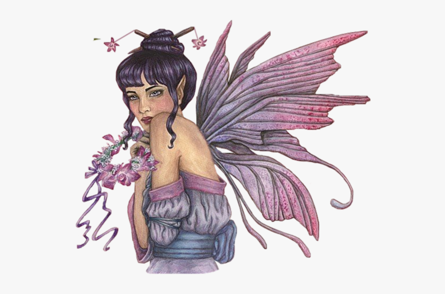 Mythical Fairies, Transparent Clipart