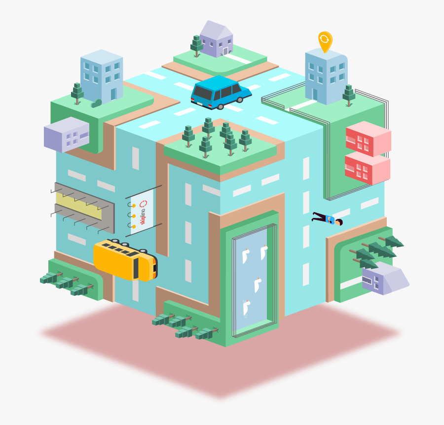 Waiting In Line - Lego, Transparent Clipart