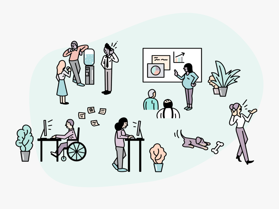 Img Hero People2 - Cartoon, Transparent Clipart