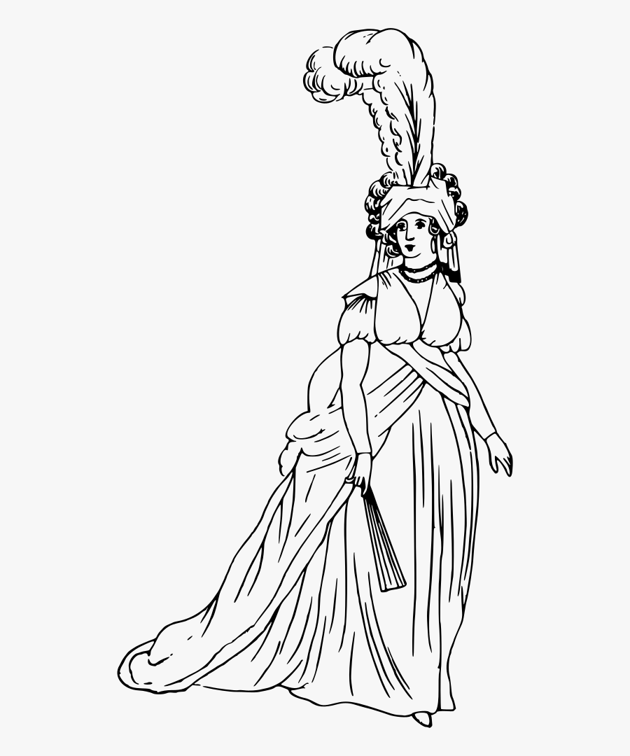 Comic Character - Señora De Clase Alta, Transparent Clipart