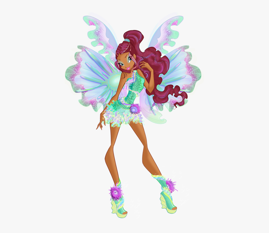 Volcanic Attack - Winx Club Mythix Aisha, Transparent Clipart