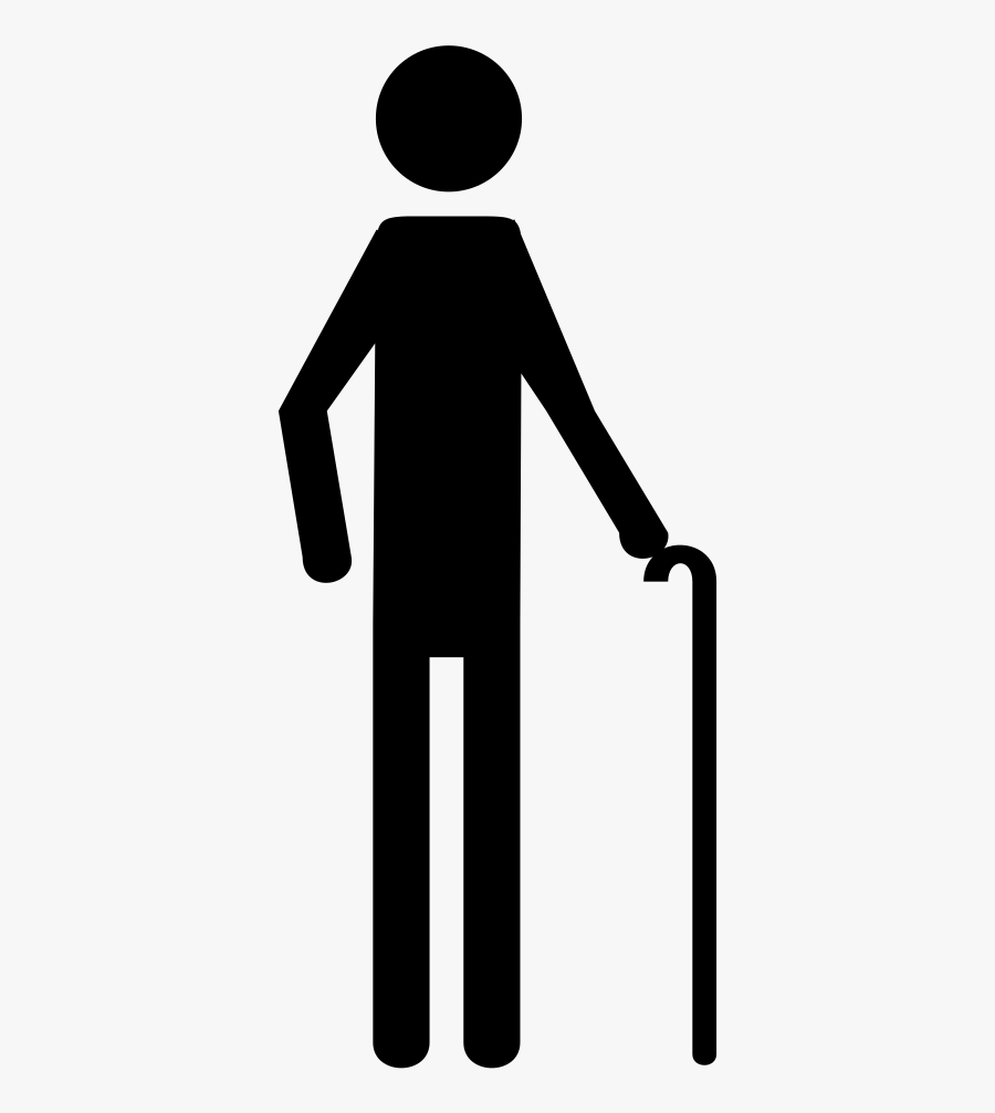 Elderly - Scalable Vector Graphics, Transparent Clipart