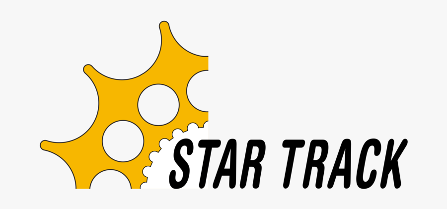 Star Track Cycling Logo, Transparent Clipart