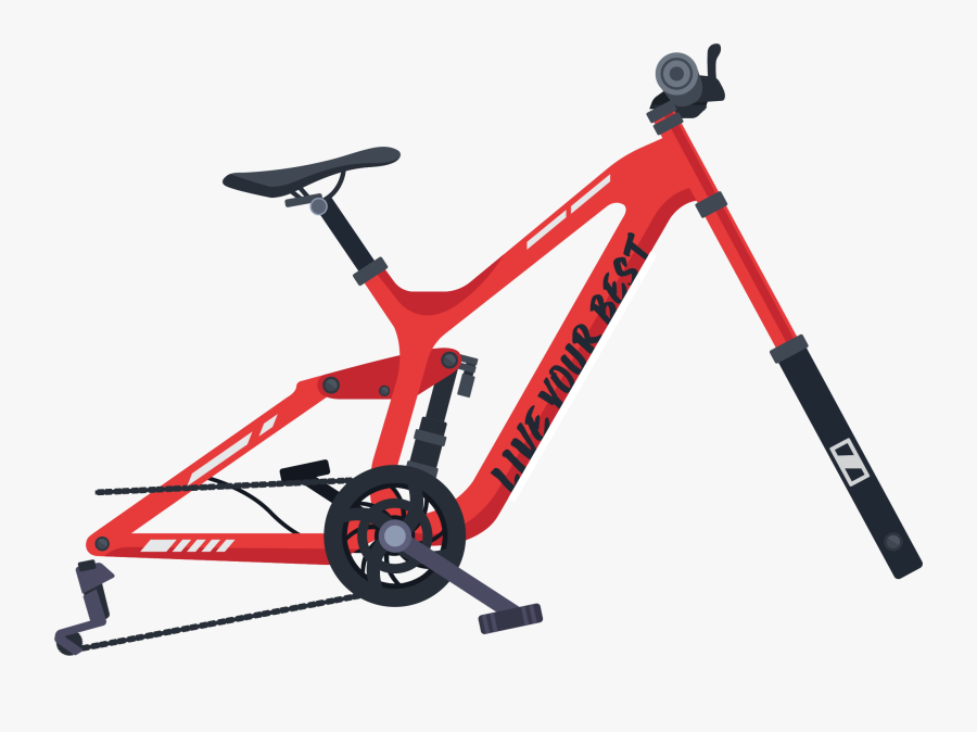 Road Bicycle, Transparent Clipart