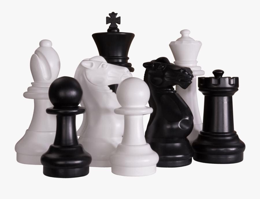 Giant Chess Pieces, Transparent Clipart