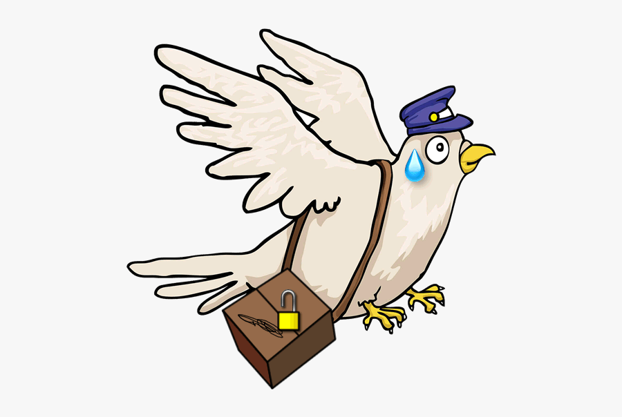 Carrier Pigeon Clipart Free, Transparent Clipart