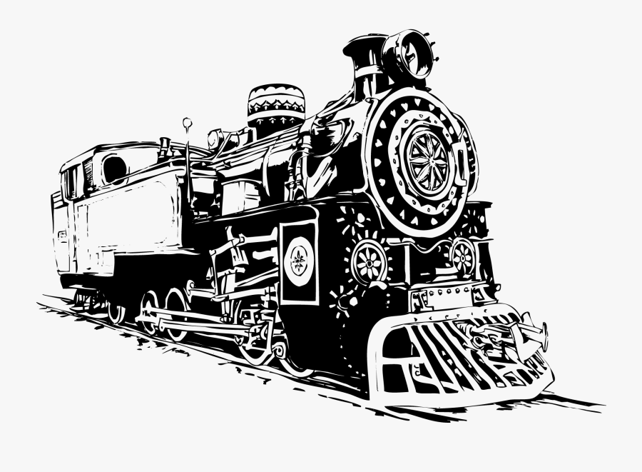 Locomotive Vector Diesel - Locomotora Vector, Transparent Clipart