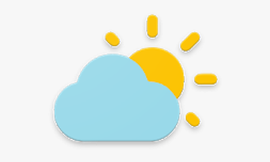 Weather Clipart Google - Simple Weather & Clock Widget, Transparent Clipart